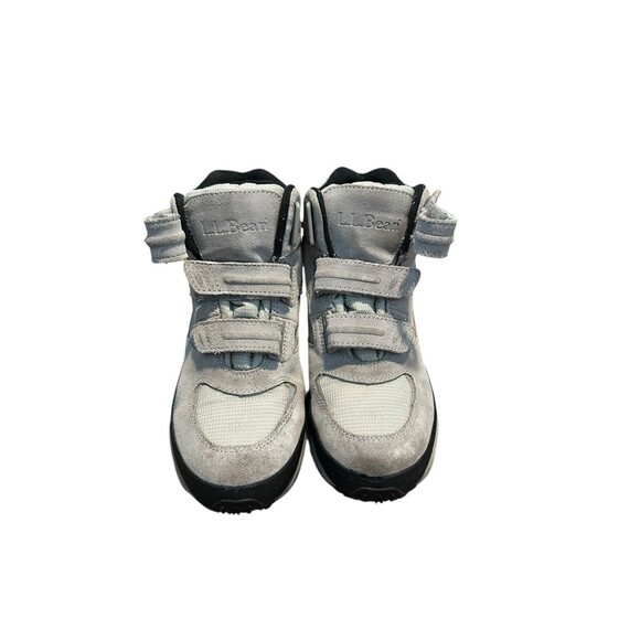 LL BEAN Mens Hiking Boots 8.5 Gray Suede Primaloft 200 gram Insulation #05455 - Picture 3 of 10